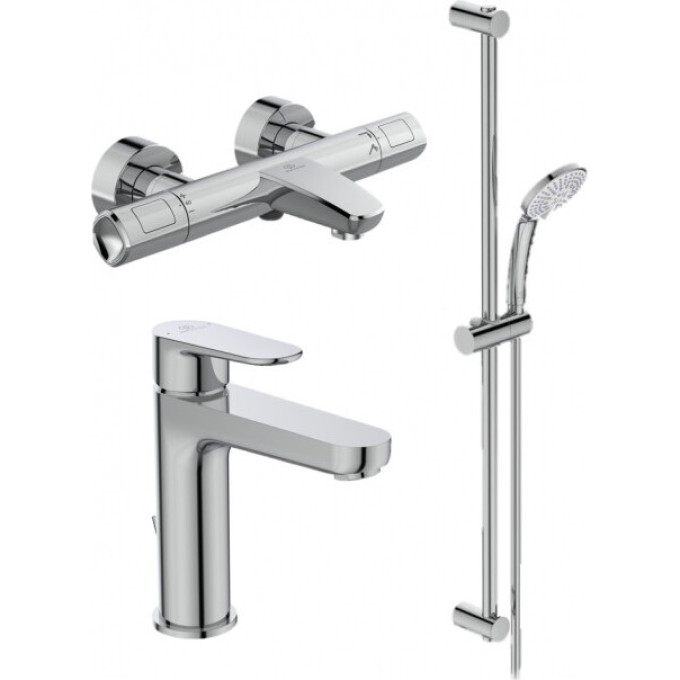 Душевой набор 3 в 1 IDEAL STANDARD CERATHERM T100 BC985AA